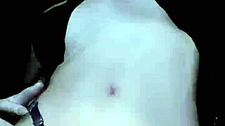 Large breasted older woman gets fucked by a large black penis