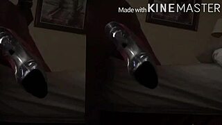 A native latina milf in a casual everyday setting