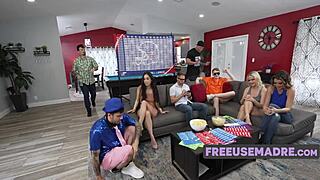 A get together party of milf and cougar mommies for free use