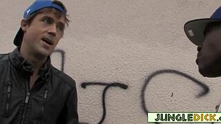 Wimpy White Boy Loses His Ass To Carrie Ann!