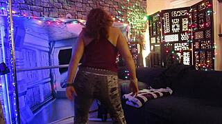 Hotwife steffi white elephant pussy dance alt view