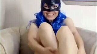 enjoying a fun day sunday with teasing striptease and foot play