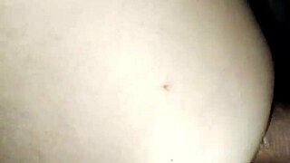 close-up view of a model taking anal from behind in homemade scene