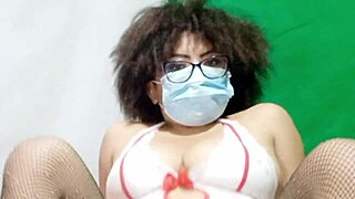 Latina milf nurse seduces professor with intense anatomy lesson in hospital.