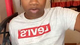 Stepsister verbally sucks 11 inches of hard BBC in taboo homemade scene