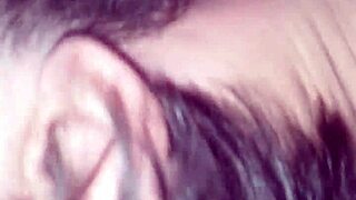 Intense hardcore fucking with my hot wife and her monster cock lover