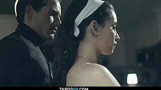 Aria lee gives deepthroat and gets fucked hard.