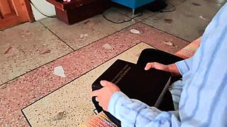 Oh, That Pastor Leaves a Huge Creampie in Her Hot Pussy!