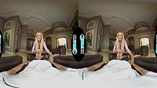 Hey, Busty Milf's VR Sex Therapy is Wild!