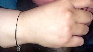 Slutty milf deepthroats big black cock sloppy and nasty.