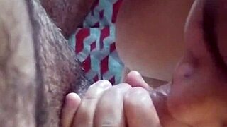 Milf sucks cock with intense oral passion!