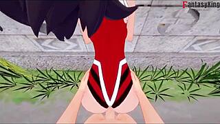 momo yaoyorozu in the streets pov