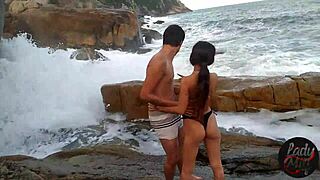 Instructor Caught Him Drilling Her Tight Ass on Magic Island