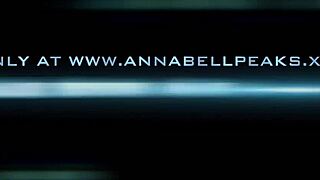 Anna Bell's Webcam Show: MILF Slut Gets Double Stuffed in Her Big Tits