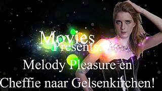 melody pleasure and cheffie behind scenes in gelsenkirchen