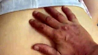 i suck his big cock outside