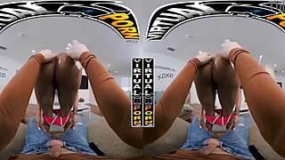 virtual porn - horny black stepmom lia lovely teaches you a lesson with her big ass