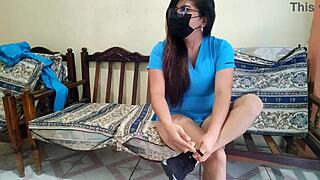 hot nurse invites patient home for rough sex with big dick