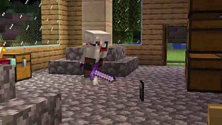 Mature and teen amateurs dressed as Minecraft characters fuck dirty