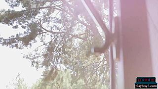 British Blonde Milf Ella Silver Poses Hot For Playboy