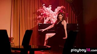 Redhead Milf Maitland Ward Stripping!