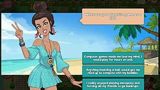 Vanilla deviantart lady with juicy tits and big round ass fucks in Hentai game
