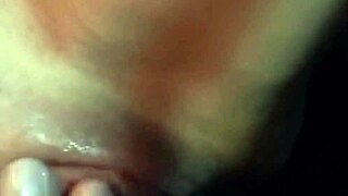 Playing with my wife's wet shaved pussy through masturbation and fingering at home