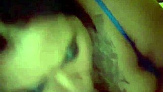 Horny latina milf gives daddy the best blowjob of 2022, ending with cumshot on tits.