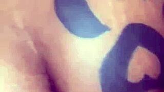 Msseductive takes big black cock doggystyle, her curvy ass and big clit on display