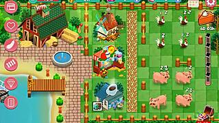 redhead brunette young 18+ tits ass in country ranch fantasy game