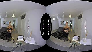 Maturereality - busty milf collects rent with piercing cowgirl action in pov style