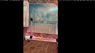 Home video of mature wife Steffi Blue disrobing and stripping down and going nude