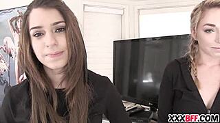 lesbian milf punishing teen 18+ burglars in pov amateurs