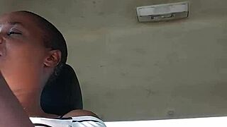 outdoor milf fucking with shaved pussy and big ass, getting oral and cock in nature