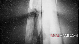 Milf sophia west dressed as princess peach for halloween