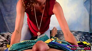 HD POV, sweet nanny Sofie Marie sucks a nice young cock