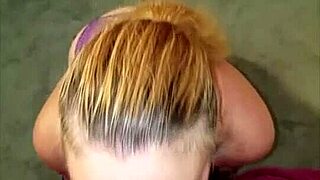 feel the deepthroat passion as blonde milf sucks cock intensely, jizz filling her throat with raw emotion