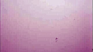 Why is this cleaning lady flashing her big tits in the bathroom?