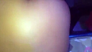 Amateur milf takes it up the ass on highway
