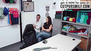 Sheena Ryder, Brunette Milf, Caught in Shoplifting Scandal