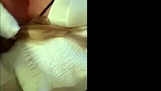 Elongated blonde mom goes wild with smothering black monster cock