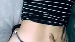 Mature emo milf is raping my king size bed with intense doggy style
