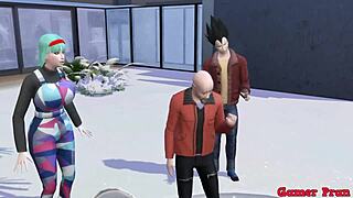 Bulma Trained Sexually By Master Roshi In Dragon Ball