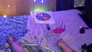 Playing With Paint Turns Into Great Fuck With Milf.