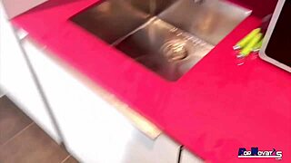 Horny Italian milf with big boobs seduces Victor Bloom