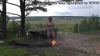 stone age adventure in outdoor setting with mature amateurs.