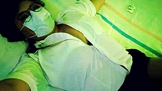 Stepdaughter Rides Stepfather's Big Cock After Losing Reindeer Bet