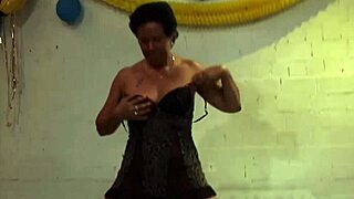 hey, watch this mature slut get group banged!