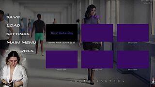 Two asian milfs with big tits get naughty in the changing room during ms denvers game episode nine