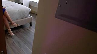 Cock-Hungry Cougar Stepmom Seduces Stepson for Taboo Fun